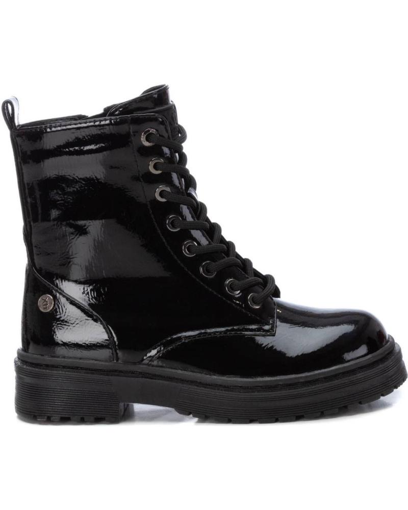 STIVALI MILITARI XTI 150980 VERNICE NERA NEGRO
