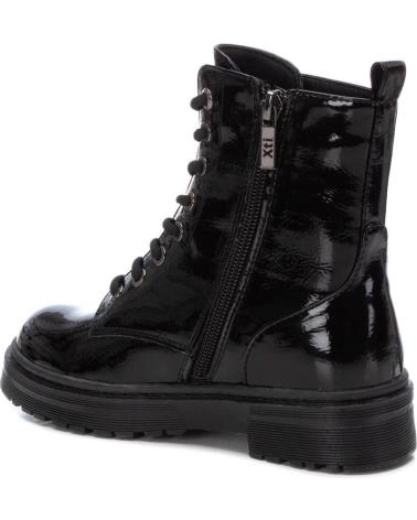 STIVALI MILITARI XTI 150980 VERNICE NERA NEGRO