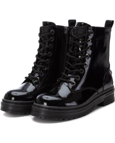 STIVALI MILITARI XTI 150980 VERNICE NERA NEGRO
