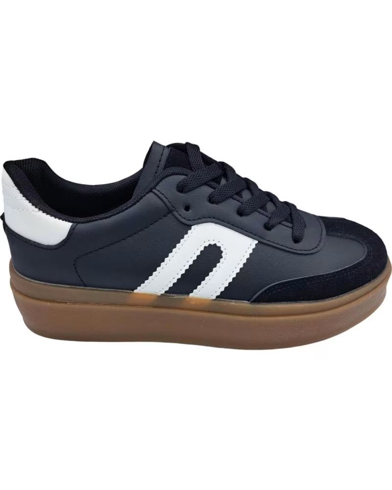 Esportes  de Mulher CALZADOMANIA DEPORTIVO SUELA GRUESA NEGRO