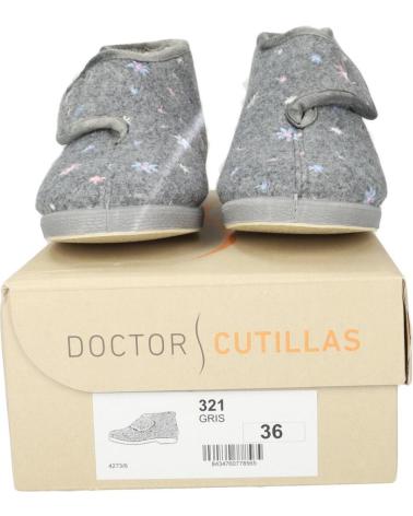 Hausschuhe für Damen D`CUTILLAS 321 GRIS