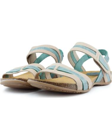 Sandales pour Femme INTERBIOS SANDALIAS SUMMER 2019 BEIGE