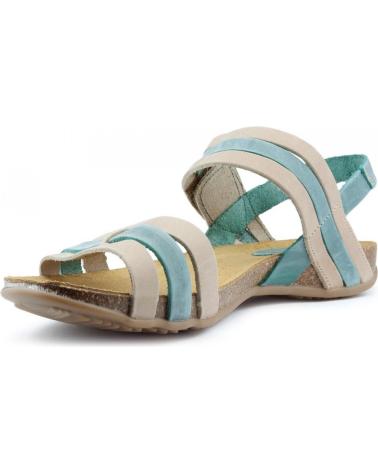 Sandales pour Femme INTERBIOS SANDALIAS SUMMER 2019 BEIGE