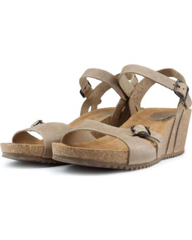 Sandales pour Femme INTERBIOS W SANDALIA MUJER ANATOMICA COMODA BEIGE
