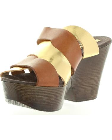 Sandali per Donna MARIA MARE 65892 MADERA-LAMINA ORO