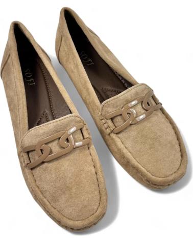 Mocasines de Hombre TIMBOS MOCASIN TRAVILLA PALA MUJER KAKI 130556 MARRóN