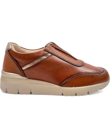 Scarpe per Donna TIMBOS MOCASIN CUNA MUJER CUERO 130555 MARRóN