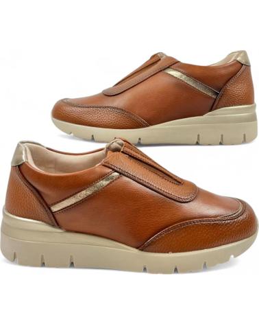 Scarpe per Donna TIMBOS MOCASIN CUNA MUJER CUERO 130555 MARRóN
