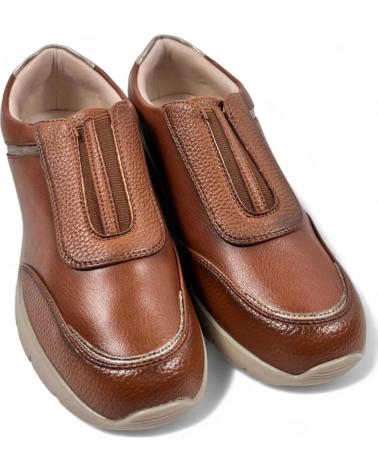 Scarpe per Donna TIMBOS MOCASIN CUNA MUJER CUERO 130555 MARRóN
