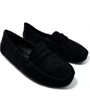 Woman Mocasines TIMBOS MOCASIN ANTIFAZ PALA MUJER 130548 NEGRO
