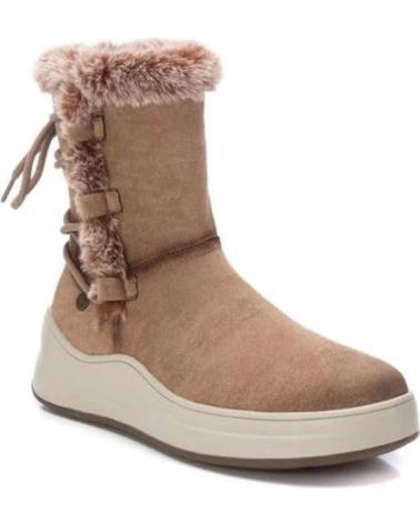 Stiefel für Damen REFRESH BOTINES PLANOS 172117 MUJER TAUPE MARRóN
