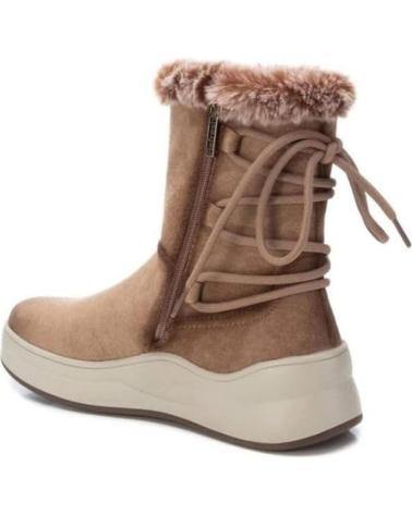 Stiefel für Damen REFRESH BOTINES PLANOS 172117 MUJER TAUPE MARRóN