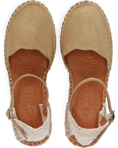 Sandalen für Damen CHIKA10 FORTUNA 08 TAUPE-TAUPE