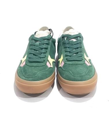 Woman Trainers PEPE JEANS DEPORTIVO CASUAL DE SERRAJE CON SUELA DE GOMA VERDE