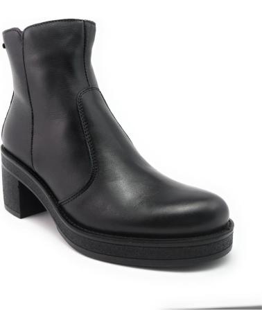 Woman Mid boots IMAC 657218 PIEL NEGRA NEGRO