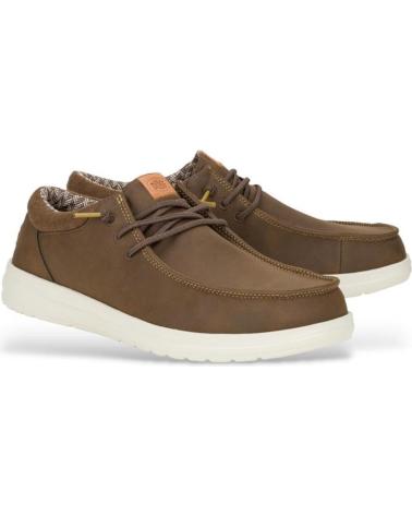 Schuhe für Herren HEY DUDE PAUL CLASSIC MARRON