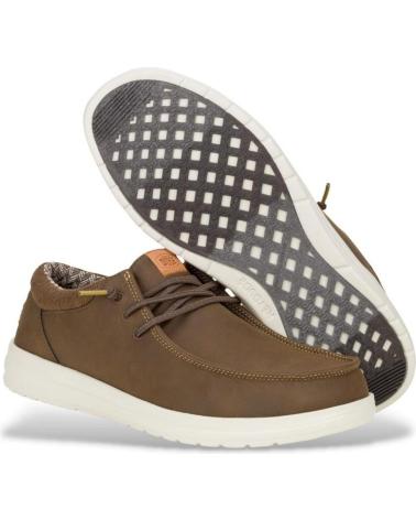 Schuhe für Herren HEY DUDE PAUL CLASSIC MARRON