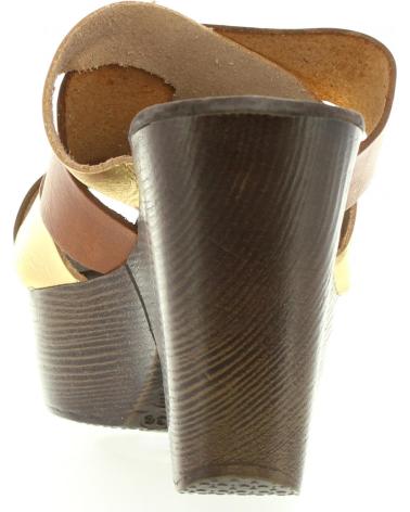 Sandali per Donna MARIA MARE 65892 MADERA-LAMINA ORO