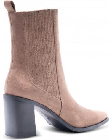Stiefel für Damen CORINA BOTIN COM SALTO CUADRADO CRU