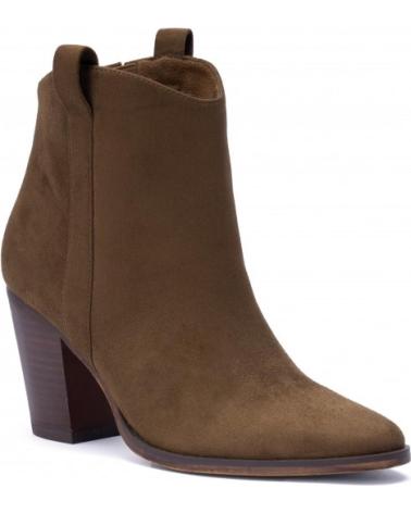 Stiefel für Damen CORINA BOTIN COM SALTO CUADRADO CASTANHO