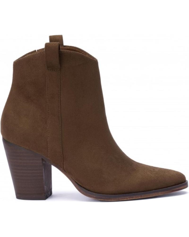 Stiefel für Damen CORINA BOTIN COM SALTO CUADRADO CASTANHO