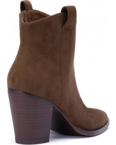 Stiefel für Damen CORINA BOTIN COM SALTO CUADRADO CASTANHO
