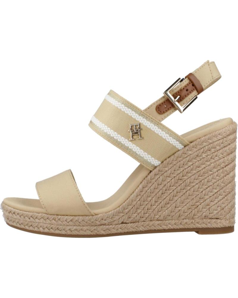 Sandalias de Mujer TOMMY HILFIGER SANDALIAS MUJER MODELO FW0FW08045 COLOR BEIS ACR