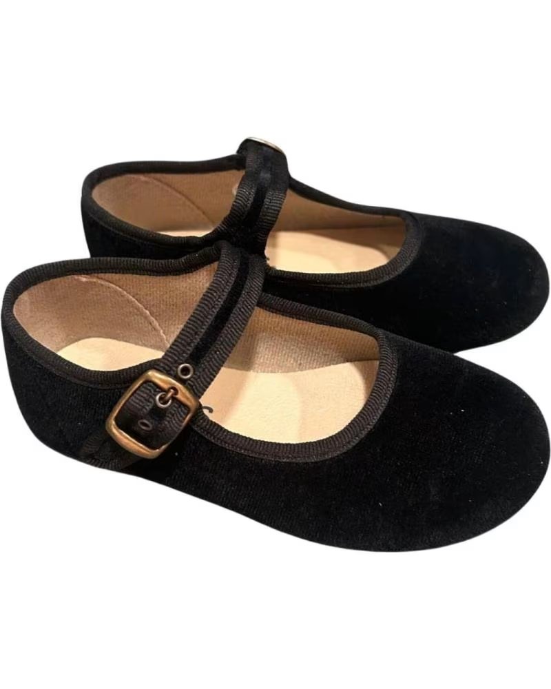 Sandalen für Mädchen BATILAS SPANGENPFLUECKE UND BALLERINAS SCHWARZ NEGRO