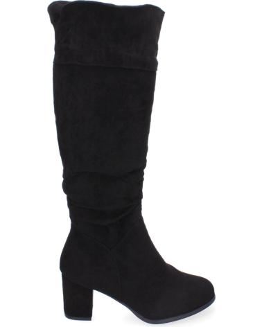 Boots für Damen PUNTOSALAO BOTAS ALTAS TACON MEDIO COMODO PARA MUJER COLOR NEGRO ZS-93 VARIOS COLORES
