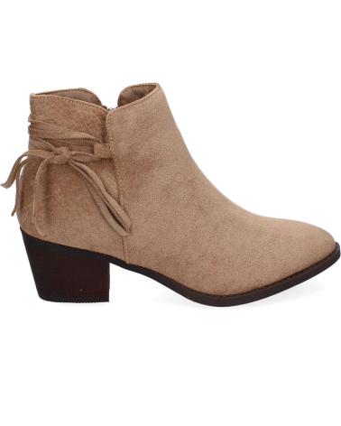 Bottines pour Femme PUNTOSALAO BOTINES DE VESTIR TACON MEDIO COMODO PARA MUJER COLOR KAKI Y VARIOS COLORES