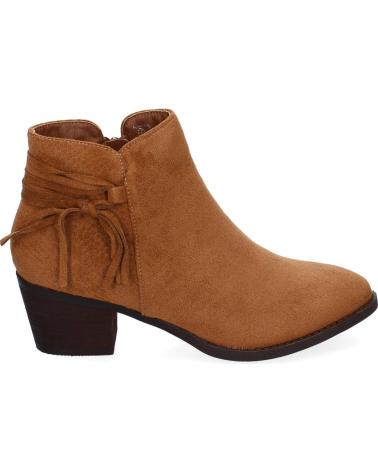 Bottines pour Femme PUNTOSALAO BOTINES DE VESTIR TACON MEDIO COMODO PARA MUJER COLOR CAMEL VARIOS COLORES