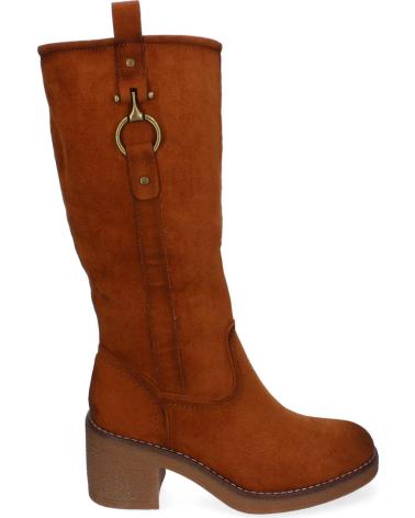 Bottes pour Femme PUNTOSALAO BOTAS DE TACON MEDIO COMODO ELEGANTES PARA MUJER COLOR CUERO VARIOS COLORES