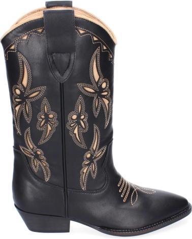 Woman boots PUNTOSALAO BOTAS ESTILO CAMPERO DE TACON BAJO MATERIAL ELASTICO PARA MU VARIOS COLORES
