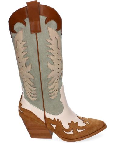 Stivali per Donna PUNTOSALAO BOTAS TACON ESTILO CAMPERO COWBOY PARA MUJER COLOR VERDE JH2 VARIOS COLORES