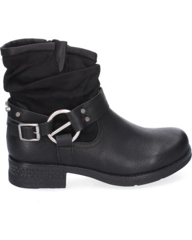 Stivaletti per Donna PUNTOSALAO BOTINES ESTILO BIKER TACON COMODO PARA MUJER COLOR NEGRO F66 VARIOS COLORES