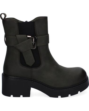 Stivaletti per Donna PUNTOSALAO BOTINES DE TACON BAJO COMODO HEBILLA PARA MUJER COLOR VERDE VARIOS COLORES