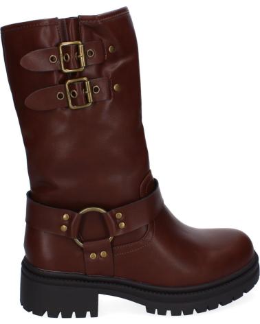 Stivali per Donna PUNTOSALAO BOTAS DE TACON BAJO ESTILO MOTERO PARA MUJER COLOR MARRON 24 VARIOS COLORES