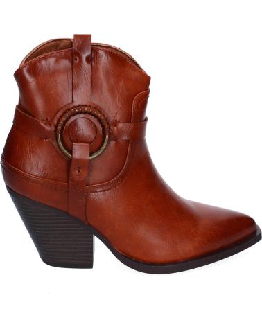 Stivaletti per Donna PUNTOSALAO BOTINES COWBOY PARA MUJER TACON CAMPERO COLOR CAMEL 1085 VARIOS COLORES