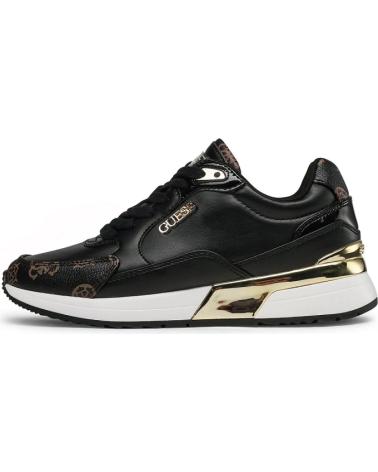 Sportif pour Femme GUESS MOXEA-ACTIVE LADY-LEATHER LIKE FL5MOX FAL12 NEGRO MARRóN