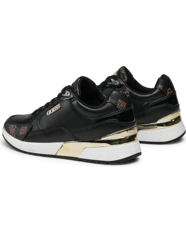 Sportif pour Femme GUESS MOXEA-ACTIVE LADY-LEATHER LIKE FL5MOX FAL12 NEGRO MARRóN