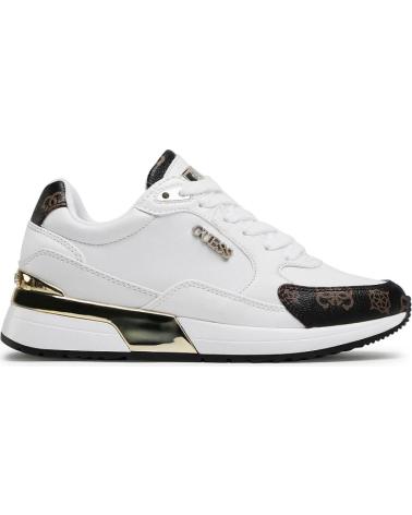 Sneaker für Damen GUESS MOXEA-ACTIVE LADY-LEATHER LIKE FL5MOX FAL12 BLANCO