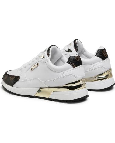 Sportif pour Femme GUESS MOXEA-ACTIVE LADY-LEATHER LIKE FL5MOX FAL12 BLANCO