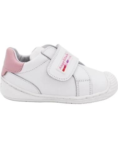 Sportif-De-Niña-ANGELITOS-PEPITO-PIEL-RESPETUOSO-850-BLANCO