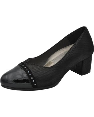 Schuhe für Damen D`CUTILLAS DOCTOR CUTILLAS - ZAPATO DE TACON PARA MUJER ANCHO ESPECIA NEGRO