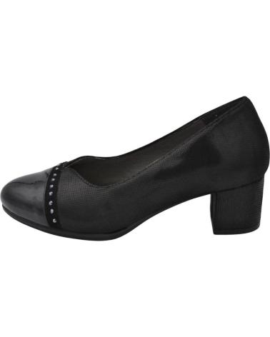 Schuhe für Damen D`CUTILLAS DOCTOR CUTILLAS - ZAPATO DE TACON PARA MUJER ANCHO ESPECIA NEGRO
