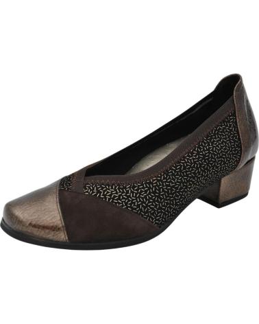 Schuhe für Damen D`CUTILLAS DOCTOR CUTILLAS - ZAPATO DE TACON PARA MUJER ANCHO ESPECIA MARRON