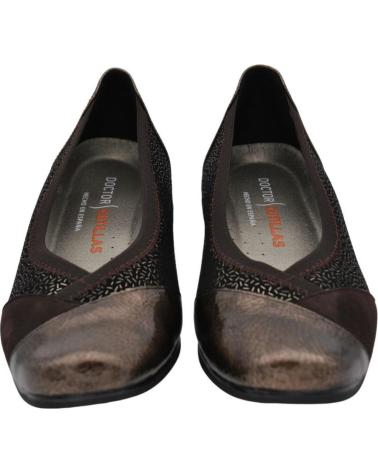 Schuhe für Damen D`CUTILLAS DOCTOR CUTILLAS - ZAPATO DE TACON PARA MUJER ANCHO ESPECIA MARRON