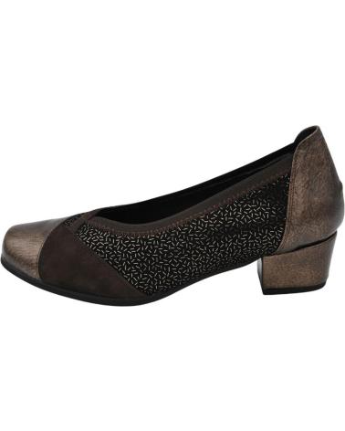 Schuhe für Damen D`CUTILLAS DOCTOR CUTILLAS - ZAPATO DE TACON PARA MUJER ANCHO ESPECIA MARRON