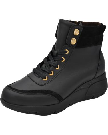 Botines de Mujer D`CUTILLAS DOCTOR CUTILLAS - BOTIN DE MUJER CON CORDONES Y CREMALLERA NEGRO