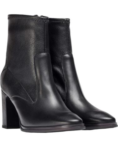 Botins de Mulher WONDERS BOTAS PIEL NEGRAS ISY-JUNEAU-NEGRO